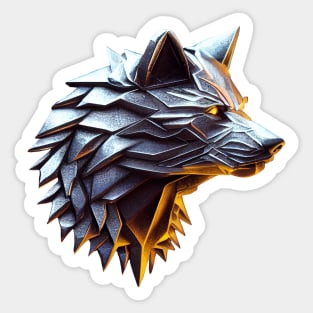 Wolf School - Silver Wolf - Fantasy - Witcher Sticker
